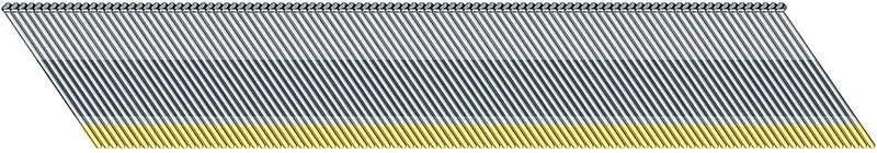 SimCos 15 Gauge 34-Degree DA Series Angled Finish Nails, Galvanized Assorted Size Project Pack for Pneumatic, Electric Angled Finish Nailer or Nail Gun (2"-900 pcs) - Image 1